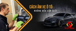 Cách âm ô tô bằng vật liệu cao cấp Hitta tại Cần Thơ